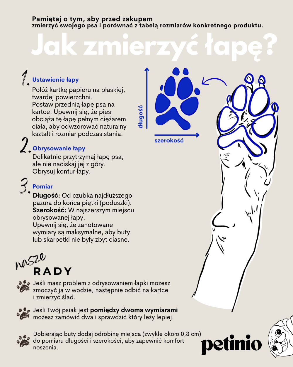 Wytrzymałe woodporne ocieplane wysokie buty dla dużego psa Eliot
