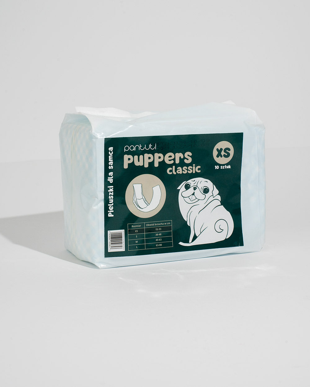 Chłonne pieluchy dla psa samca PUPPERS CLASSIC